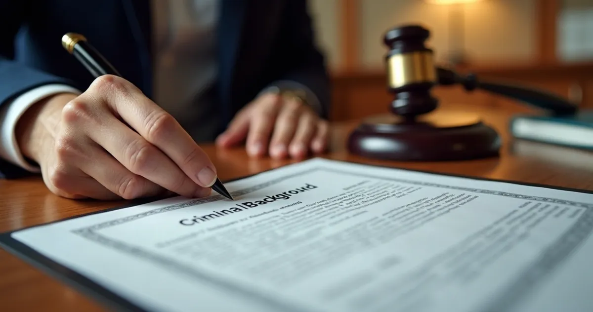 Certidão judicial sendo analisada por advogado 