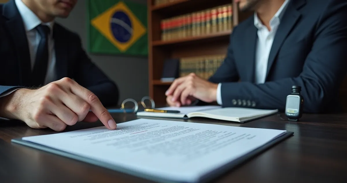 Advogado analisando prisão domiciliar com tornozeleira eletrônica em destaque